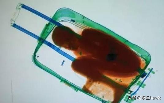 机场安检奇怪的行李,机场安检看到行李箱的奇怪东西