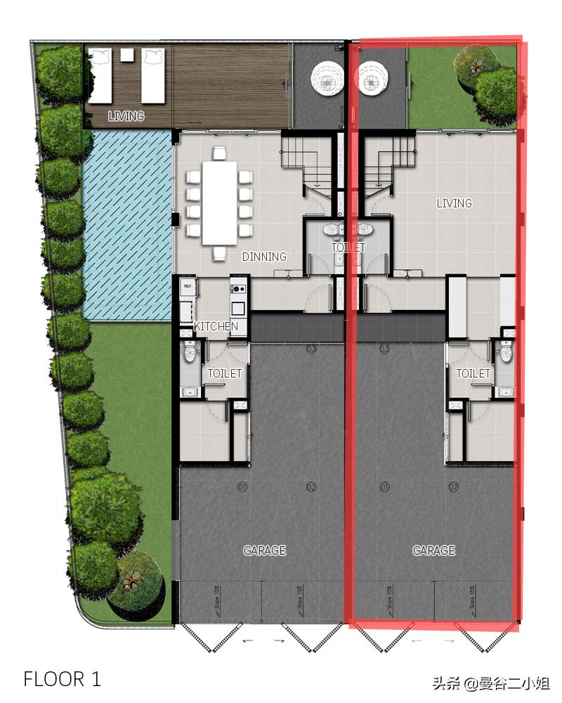 泰国曼谷顶级富人区别墅,泰国定居别墅真实价格
