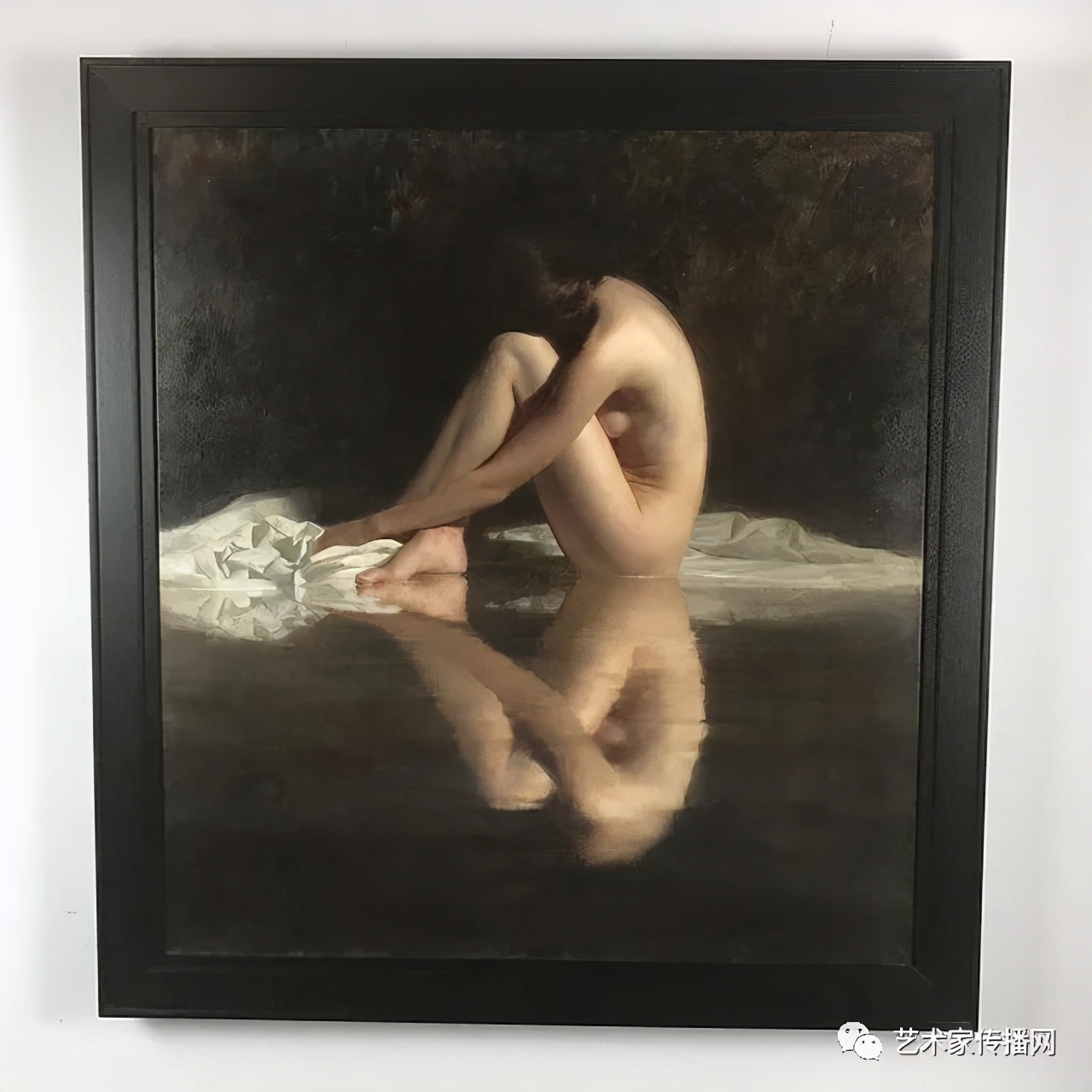 美国写实油画大师作品欣赏,写实油画中国女肖像脸部调色技巧