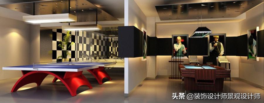 公司健身房设计效果图,书房健身房二合一设计效果图