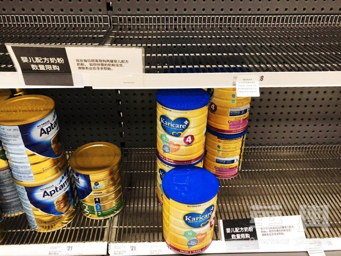 澳大利亚本地超市的奶粉,澳大利亚奶粉超市