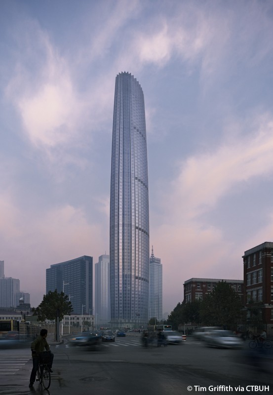 天津地标117大厦,天津十大地标建筑