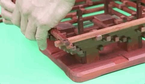 中国大爷造出2600年前鲁班凳,2600年前鲁班凳河南大叔潜心钻研