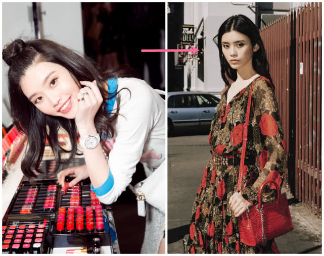 何穗杨幂穿的什么,杨幂黑色蓬蓬裙穿搭