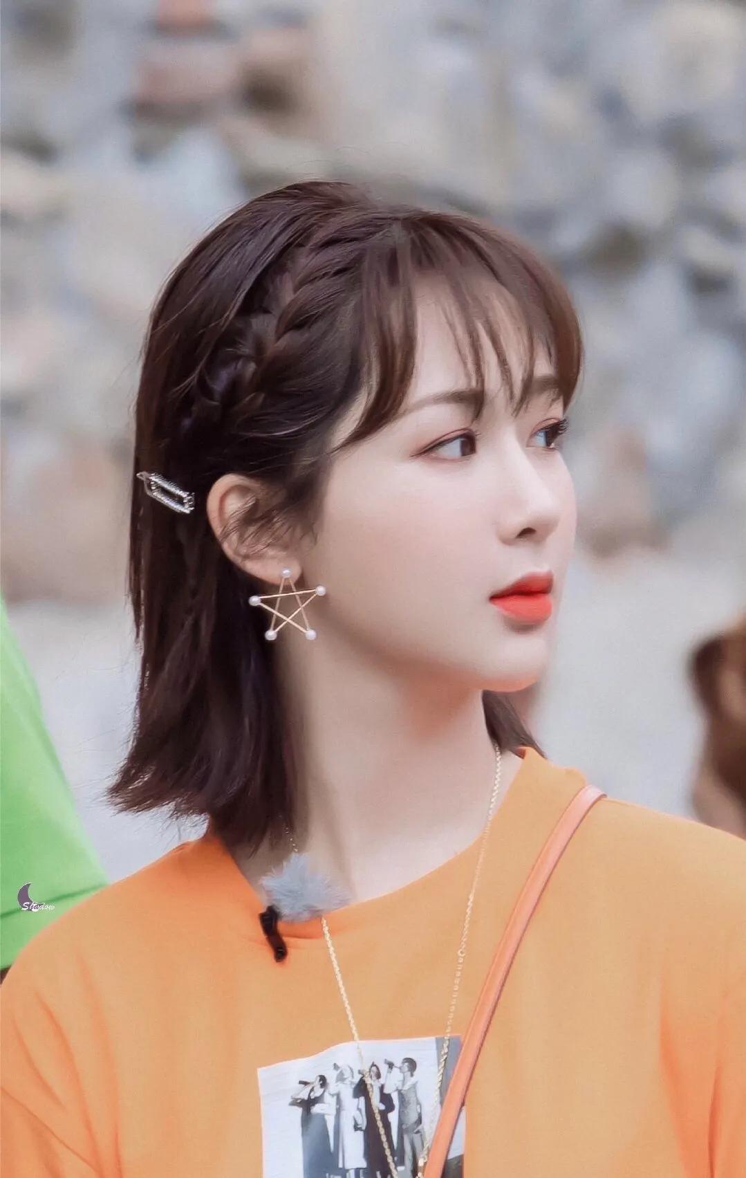 两边短的短发怎么扎简单好看,短发学生怎么扎霸气短发有刘海