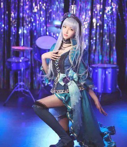 cosplay漫展一个很火的小姐姐,cos二次元最好看的小姐姐