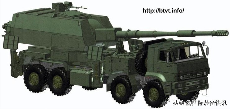 俄罗斯最新型榴弹炮,联盟sv型火炮参加俄乌战争了吗