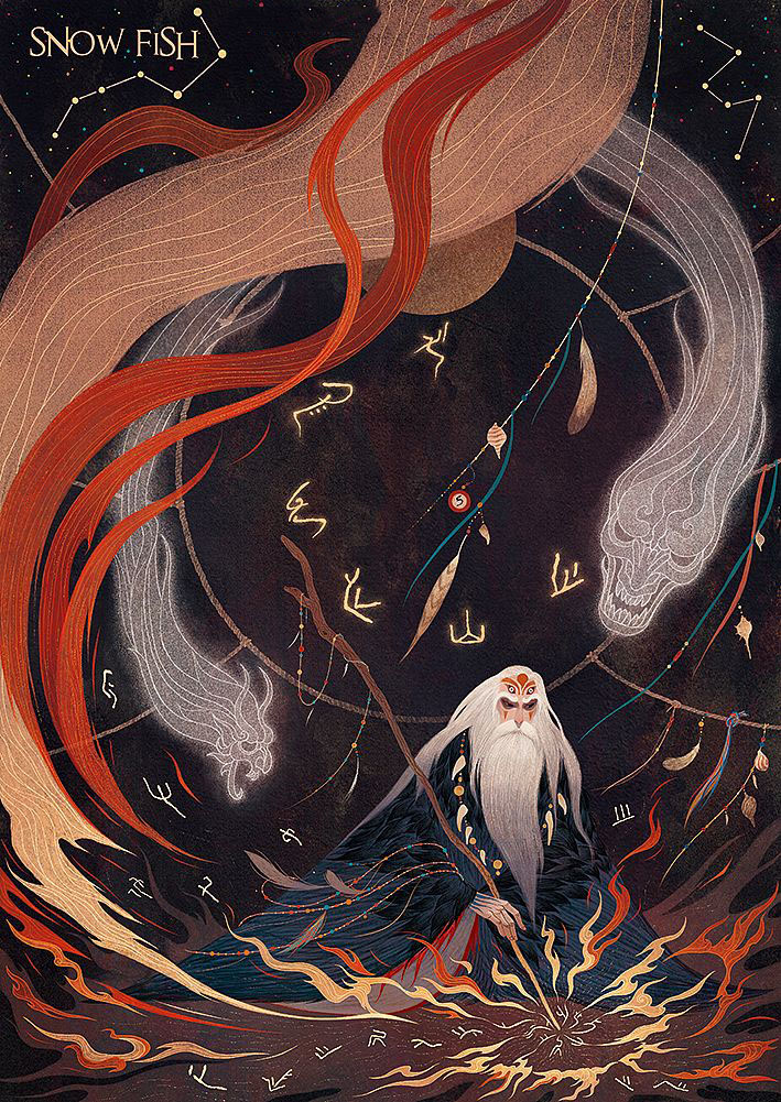 一口气看完仓颉造字沙雕动画,仓颉造字手绘漫画