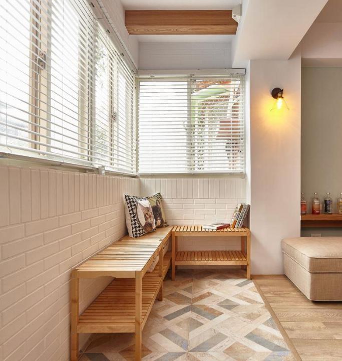 木纹砖的优缺点黑白风,木纹砖和木板找平方式一样吗