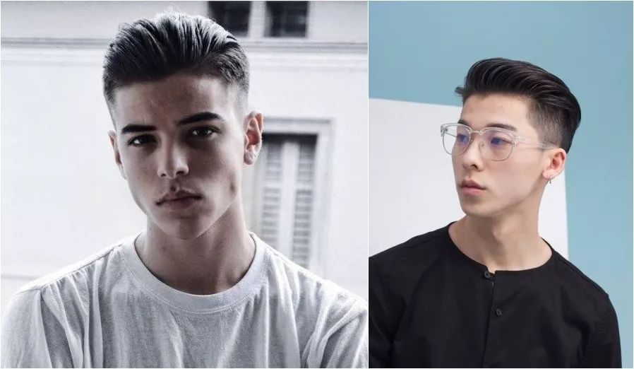 现在比较流行的男士发型有哪些,男士硬发质发型长发