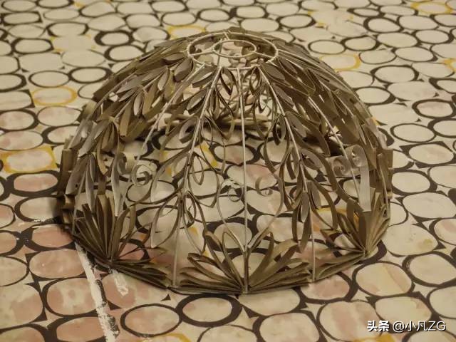 自制漂亮的手工吊灯罩,手工diy创意吊灯灯罩