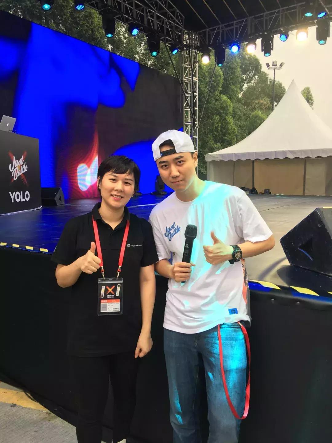 力卡专业无线演出系统全程护航2019江小白YOLO青年文化节