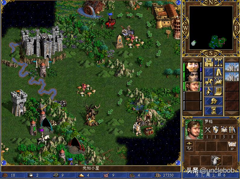 英雄无敌3打比蒙的图,英雄无敌3死亡阴影与深渊号角