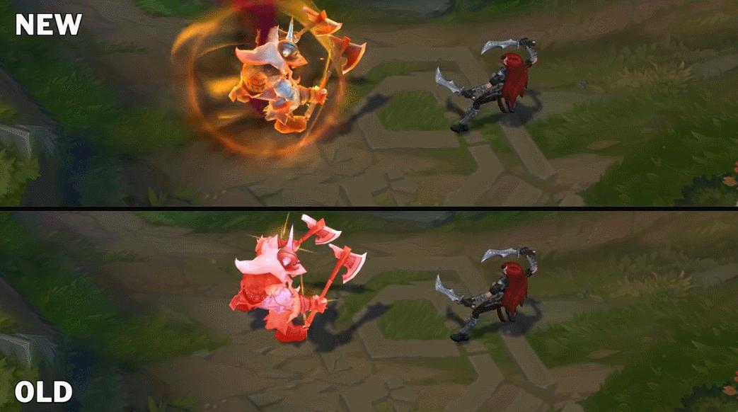 lol奥拉夫皮肤手感排行手游,lol奥拉夫冰河时代皮肤有特效吗