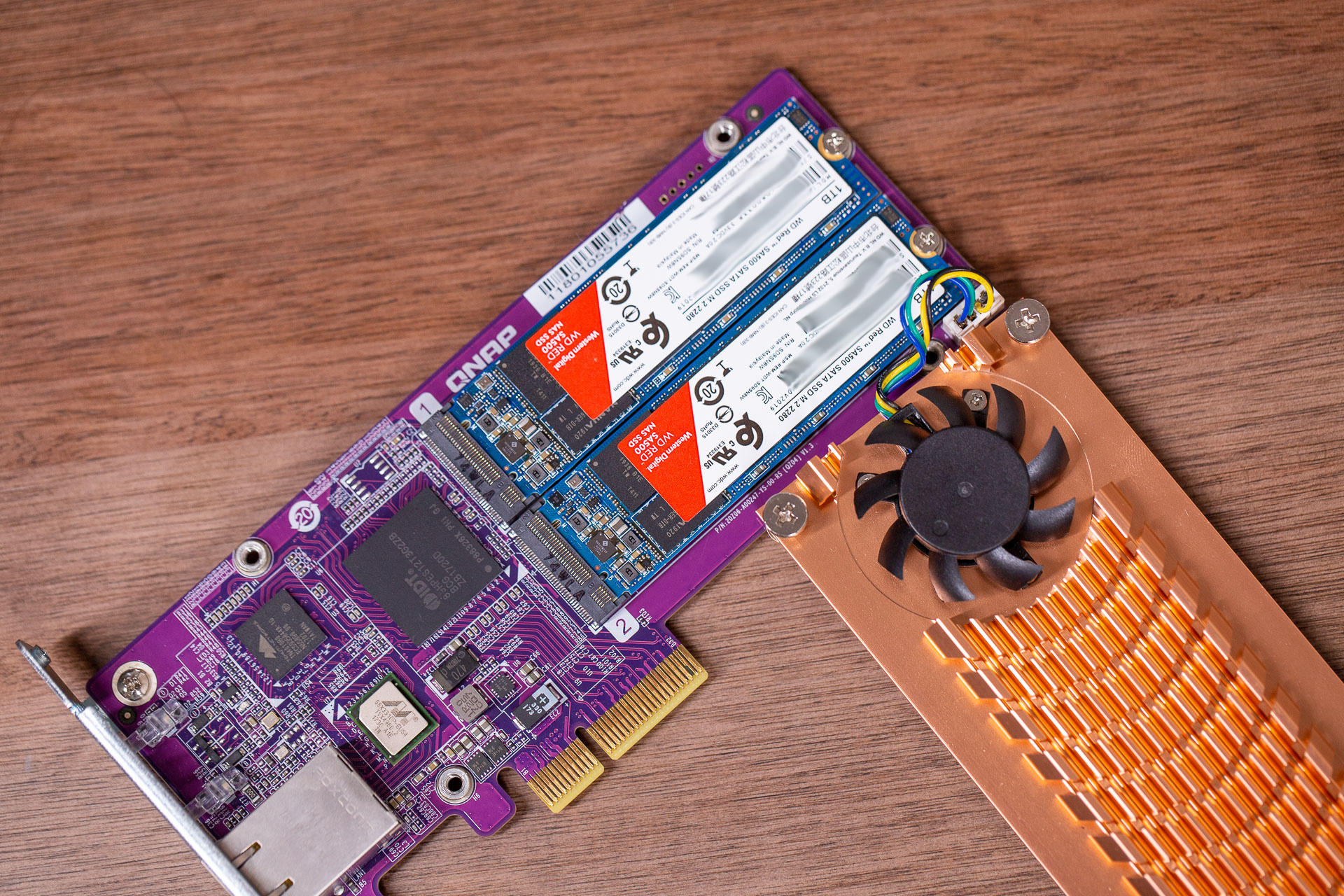 QNAP的高性价比NAS搭配PCIe扩展可以做什么？TS-251D扩展PCIe测试