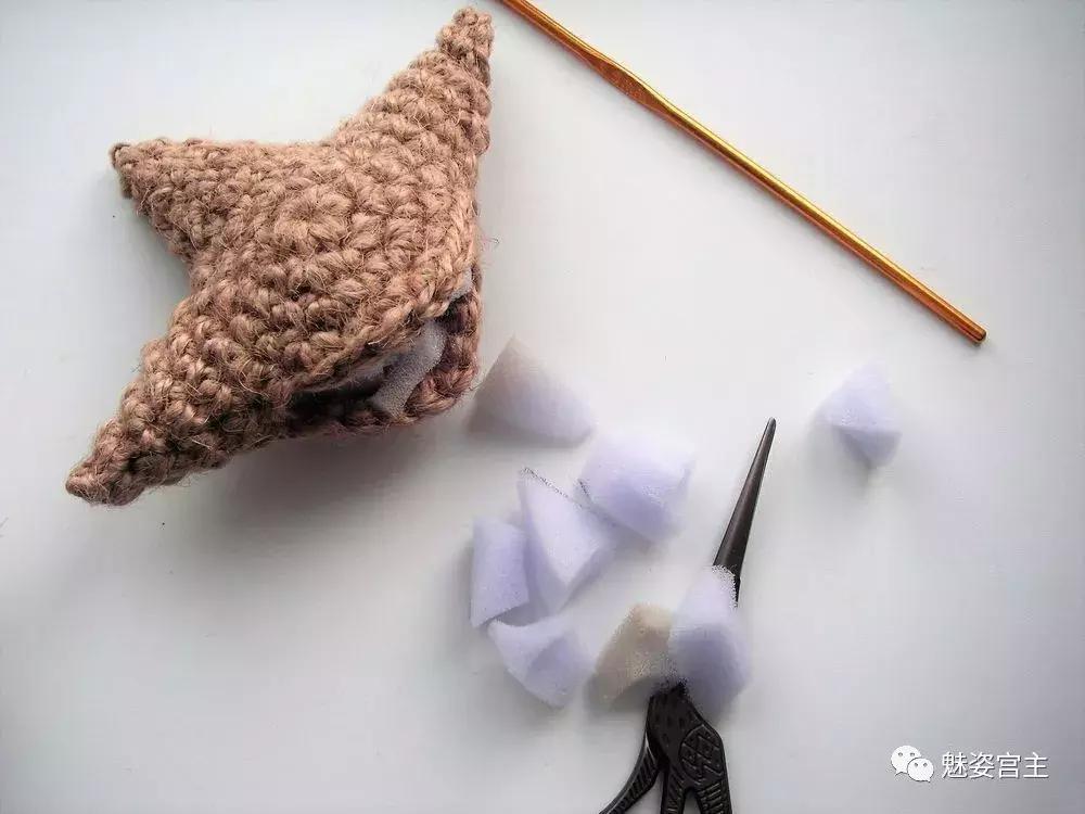 一柄钩针就可以完成的编织小物件,软萌可爱,教程详解