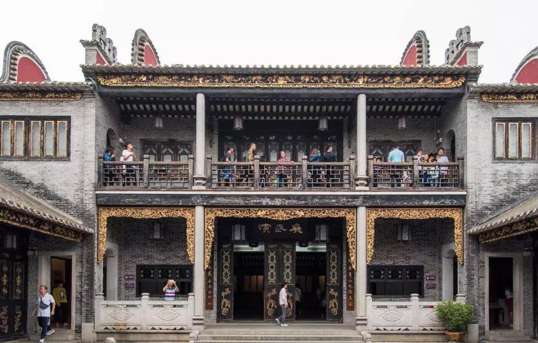 黄飞鸿纪念馆看醒狮,佛山黄飞鸿纪念馆参观