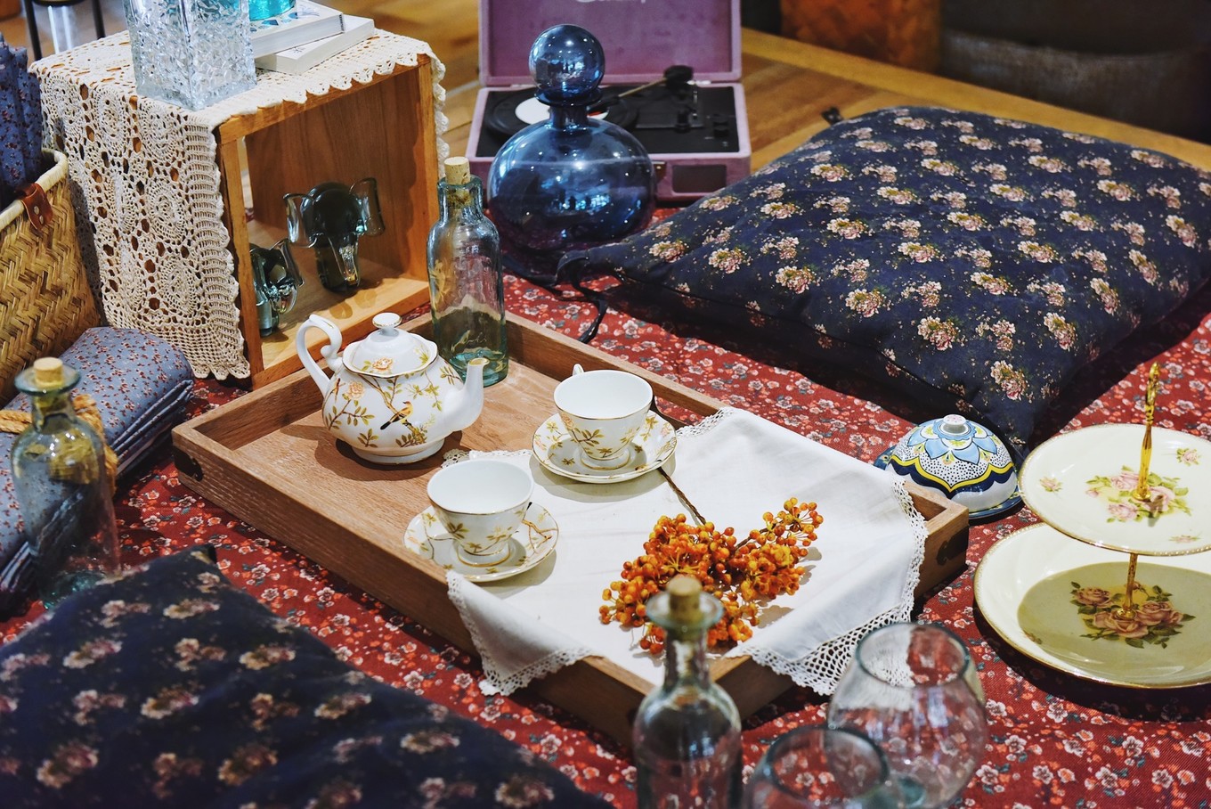 绿色世界花的海洋，在十里芳菲宠爱自己的24小时