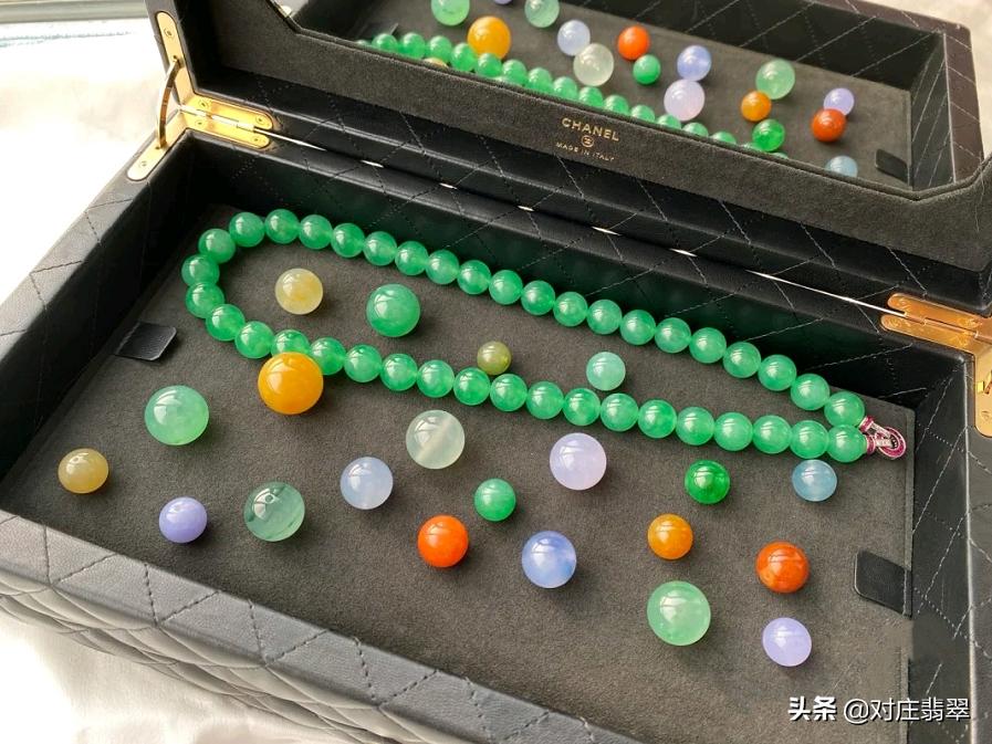 几百的翡翠珠链项链怎样选择,翡翠多宝珠链为什么那么贵