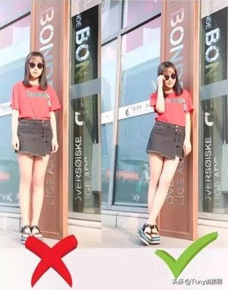 自己简单拍出大长腿怎么操作,怎样拍能拍出长腿还显瘦