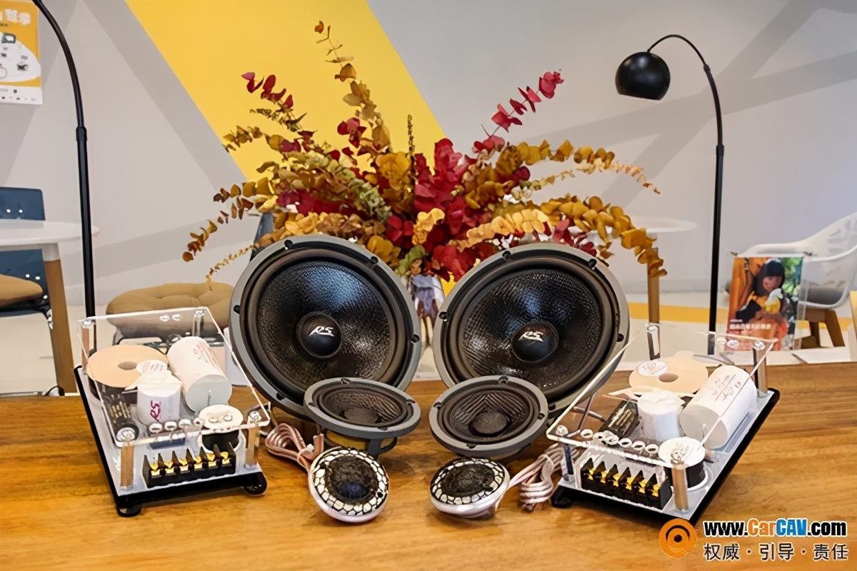 德国rs新能量两分频喇叭效果,汽车音响德国rs高端喇叭