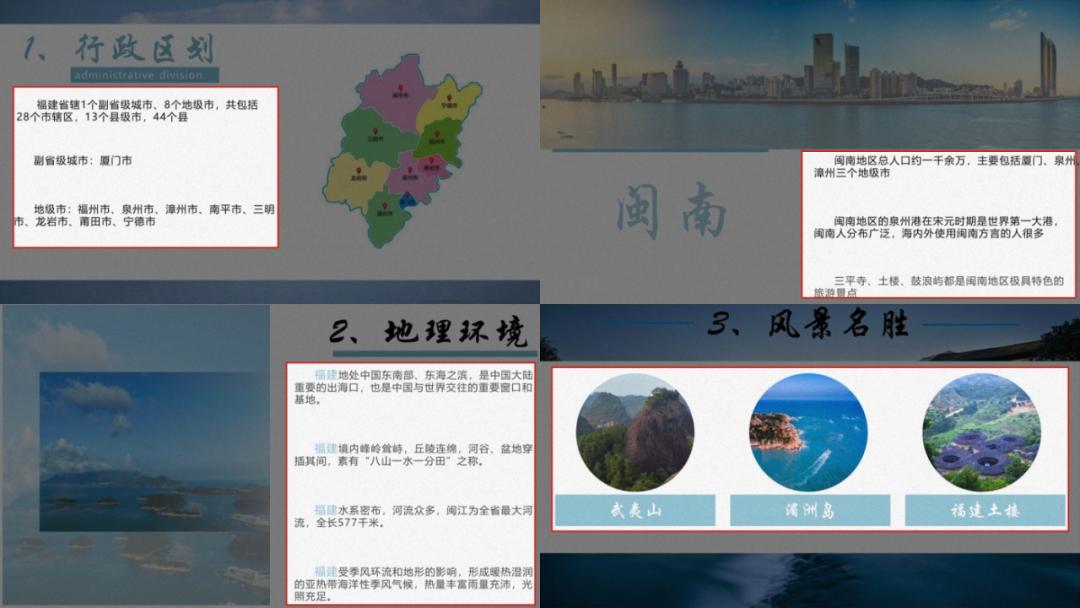 我用一张图，就搞定一整份福建省PPT，看完只想连夜订机票