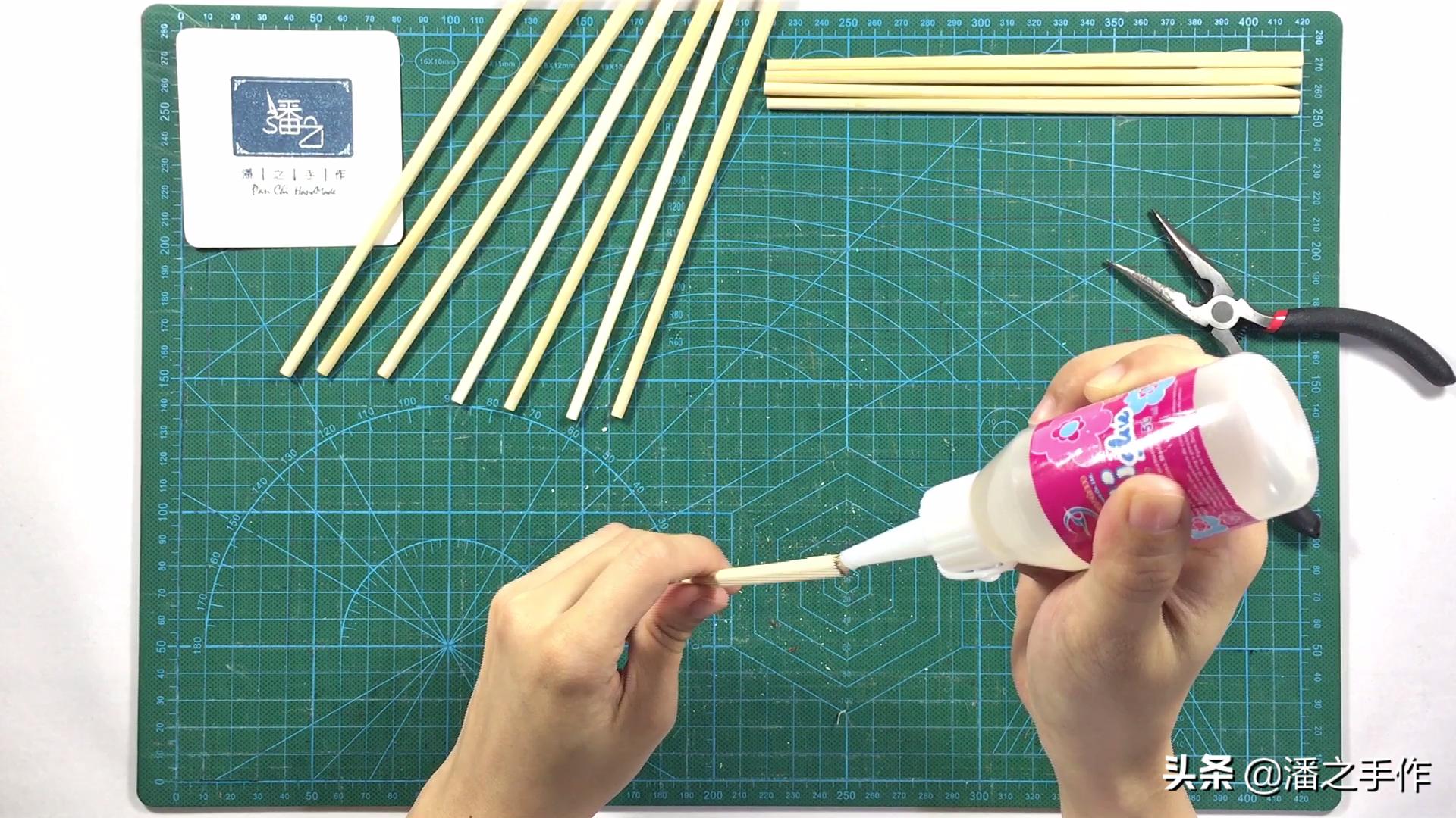 布艺灯笼手工制作教程简单,环保自制小灯笼