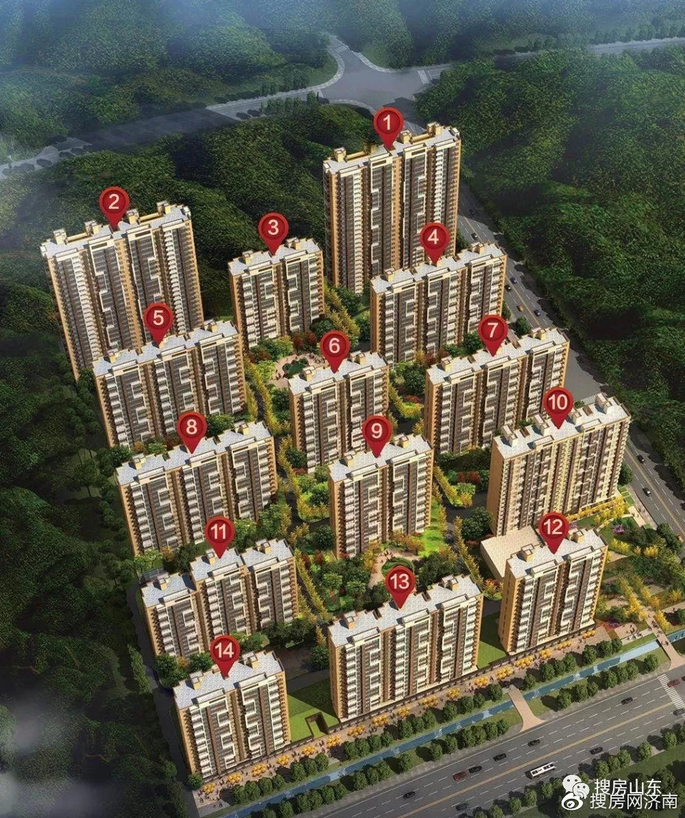 历下长岭山片区金域蓝山,济南长岭山片区金域蓝山房价