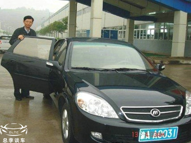 力帆老总的座驾，十五年前曾坐8缸奥迪，之后的座驾不超12万