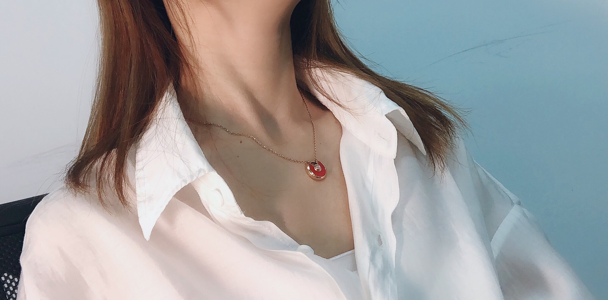 脖子粗戴什么颈链显瘦女,脖子粗夏天戴什么项链百搭