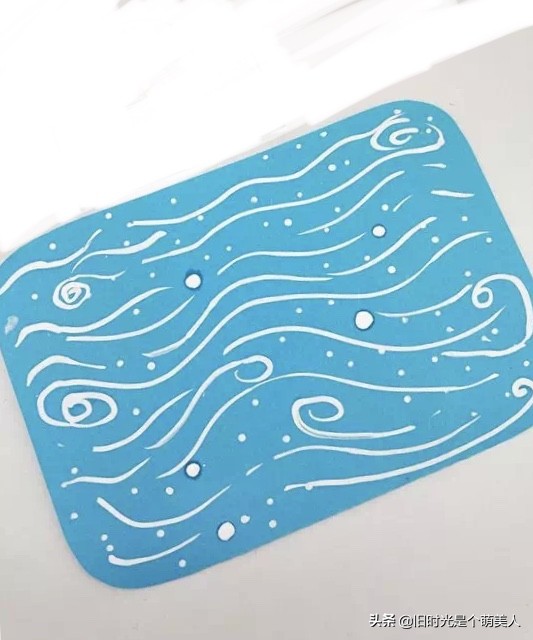 简单画大鳄鱼,儿童画大鳄龟