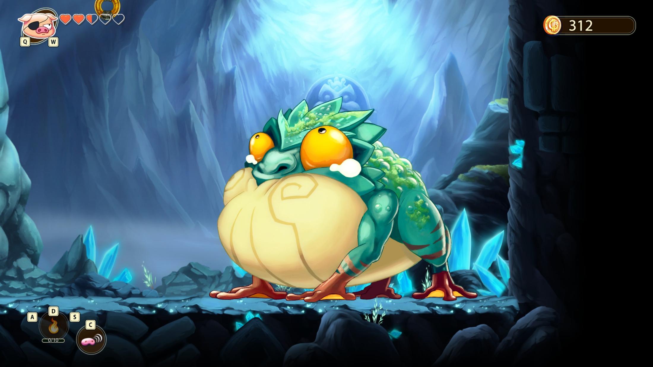 脑洞与诚意并存的优秀银河恶魔城之作——《怪物男孩和诅咒王国》