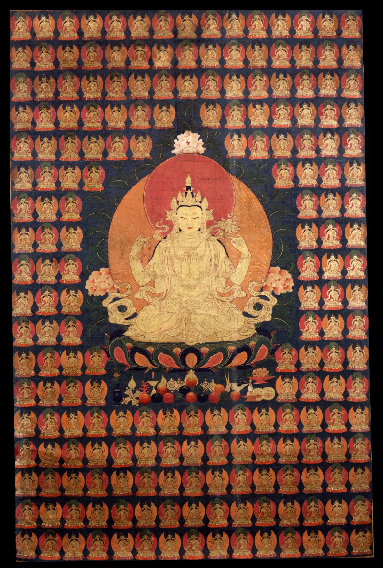 稀有唐卡造像,唐卡高清艺术作品