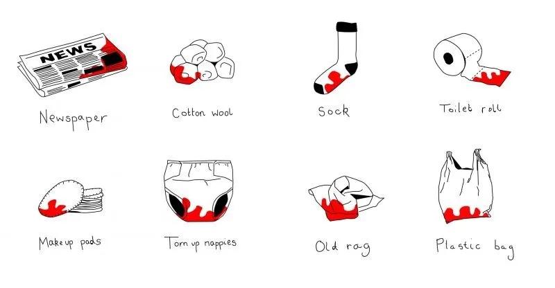 买卫生巾被嫌弃了怎么办,买不起卫生巾怎么办