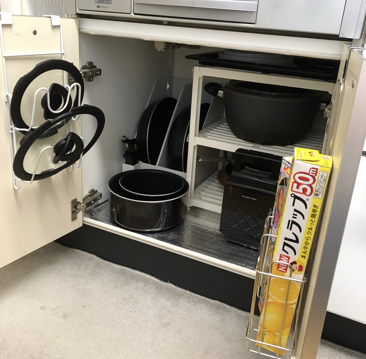 厨房锅具收纳墙上,厨房锅具收纳整理神器