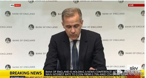 英国政府降息,英国央行紧急降息50个基点