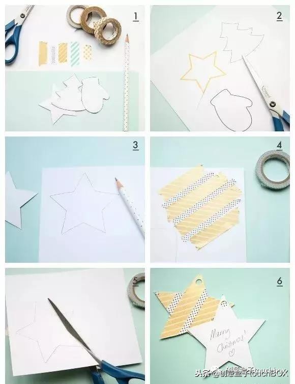 礼物包装教程不用双面胶,六个礼物包装的小技巧