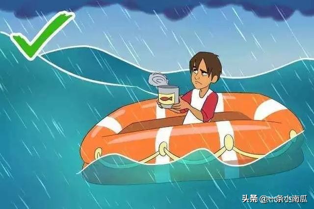如果不幸被困在大海如何自救,三男三女被困大海他们如何自救