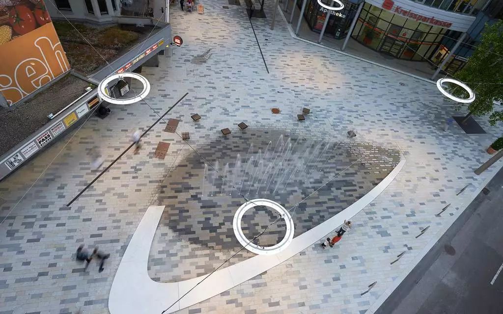 商业街铺装景观设计,商业街区景观设计思路