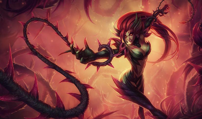 lol水晶玫瑰皮肤婕拉,lol漫画婕拉