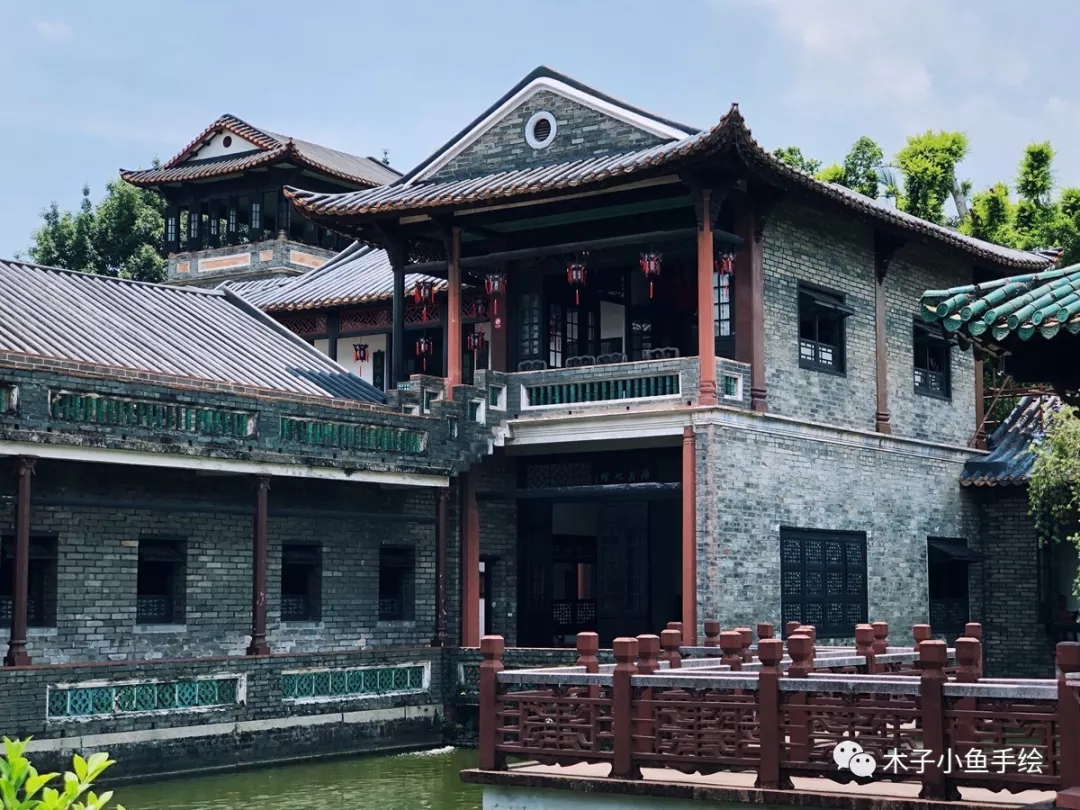 广东四大名园余荫山房窗户,余荫山房和广东四大名园