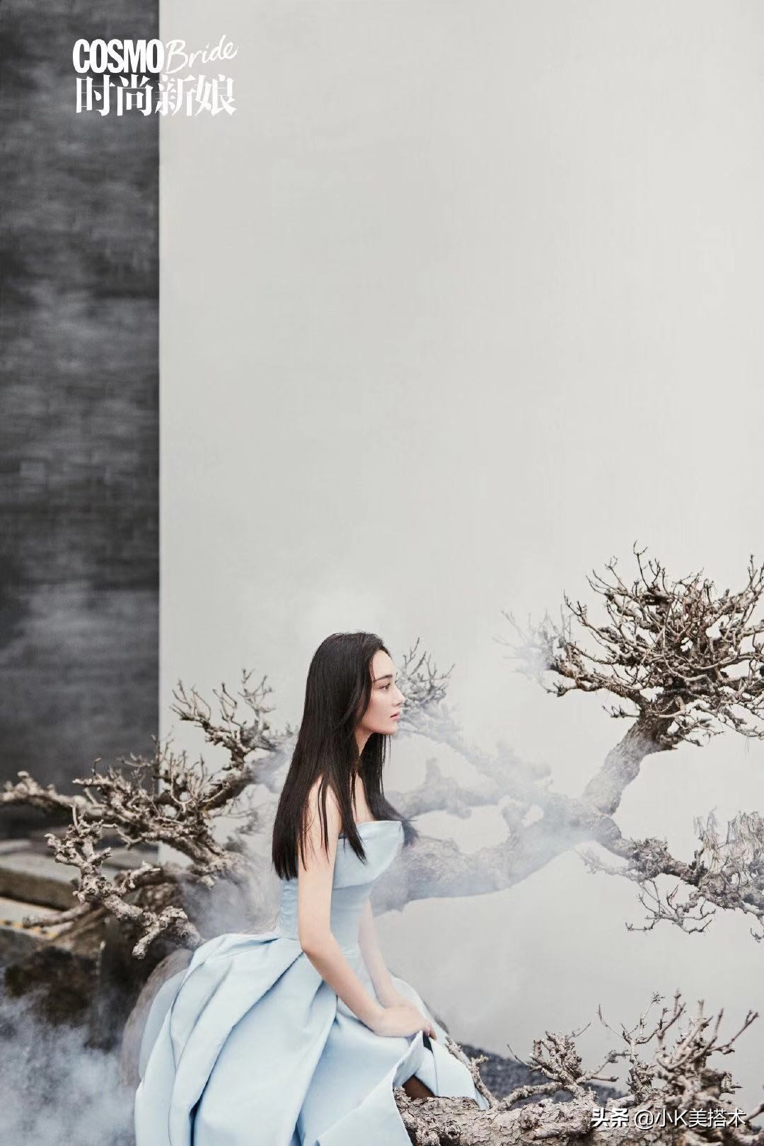 张馨予产后的作品,张馨予产后首晒红唇