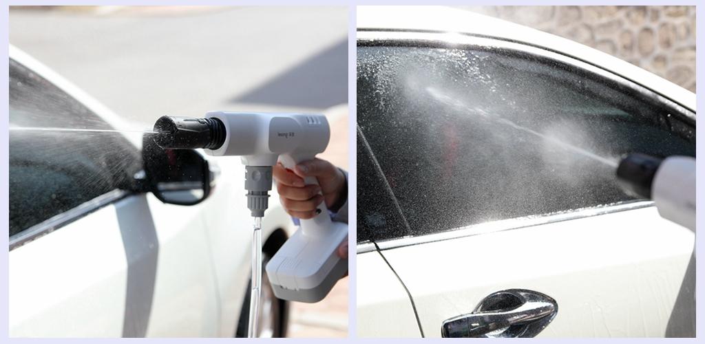 无线大容量锂电洗车机测评,乐空洗车机和倍思洗车机哪个好