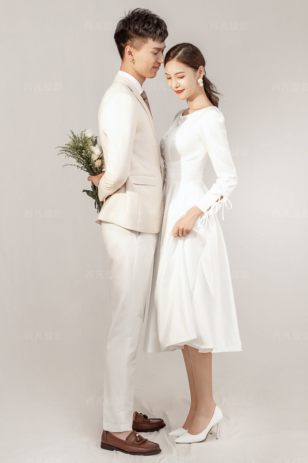 拍婚纱照前一天剪发合适,拍婚纱照前的注意事项