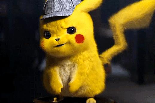 拥有抬头纹的皮卡丘,很小的时候就有很深的抬头纹