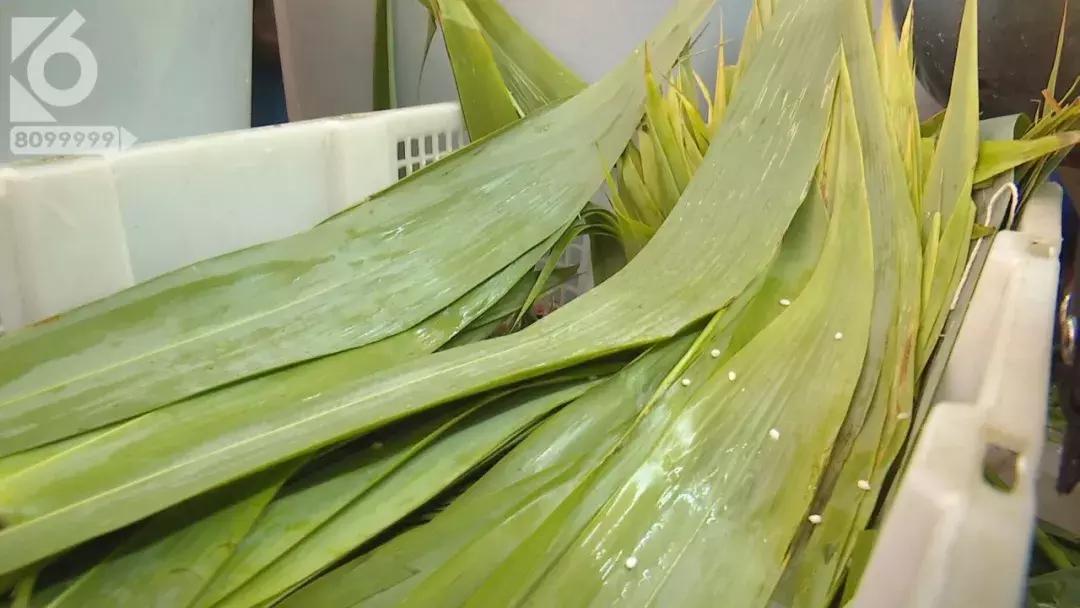 网传干粽叶“回春”*法大**绿绿毒粽叶如何鉴别篆新买菜大妈亲自教你