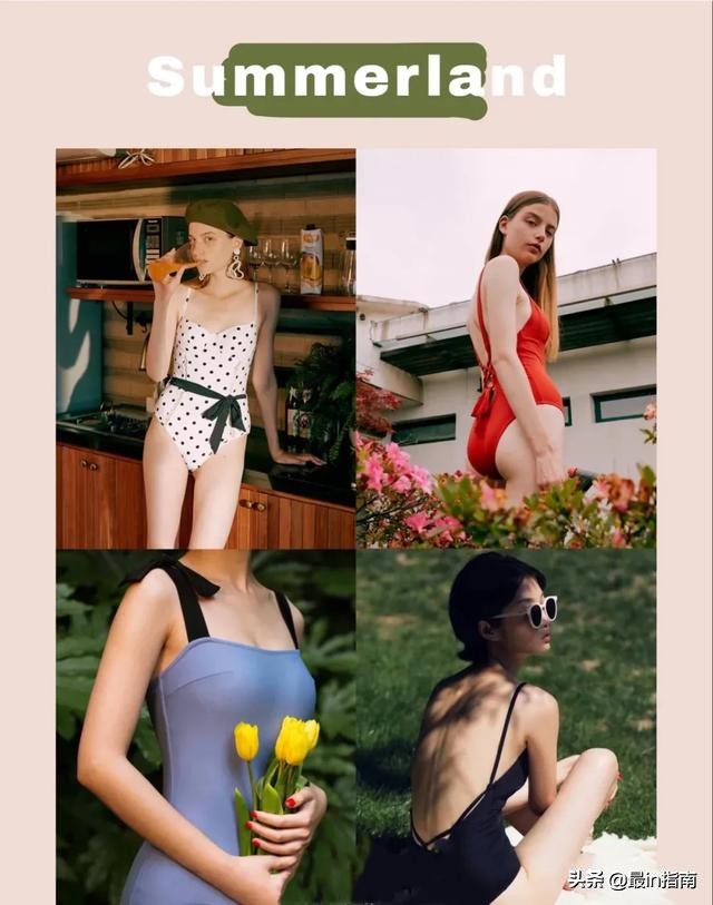 保守又好看新中式的泳衣推荐,夏天必备的高颜值泳衣