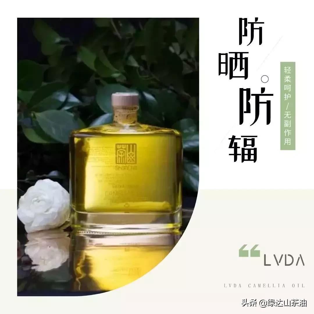 夏季肌肤问题频出？炎炎夏日防晒护肤，一瓶山茶油全搞定