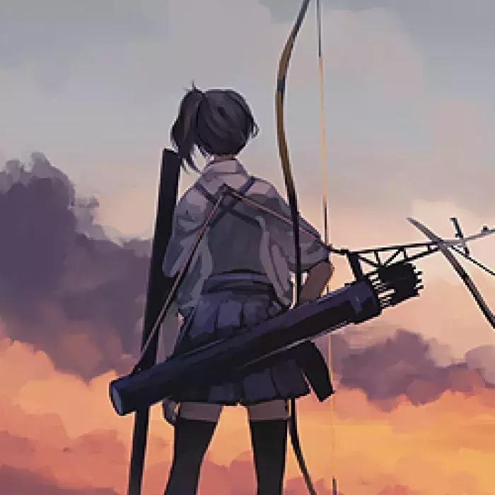 女生背影头像动漫唯美多人闺蜜,超好看闺蜜头像女多人