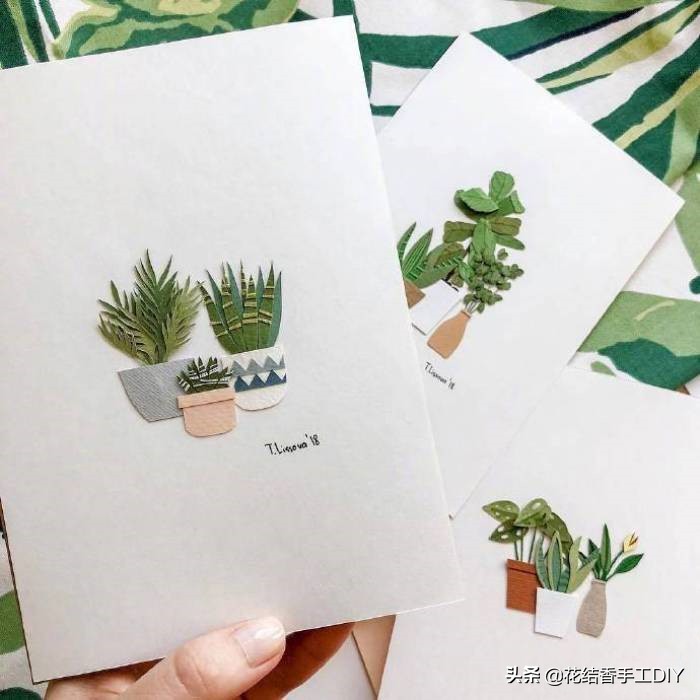 新年礼物手工立体贺卡a4纸,新年手工纸贺卡简单